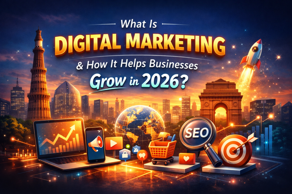 What Is Digital Marketing & How It Helps Businesses Grow in 2026